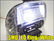 E8-2WT SMD LEDリング イカリング 白 VTZ250 CBX400F/550F CBR400F CB250T/250N/400T CB400N VF400 CB400SF/1000SF CB1100 CB1300SF 汎用_画像4