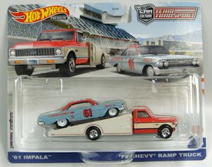 Hot Wheels【TEAM TRANSPORT】'72 CHEVY/RAMP TRUCK