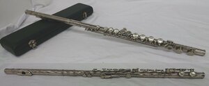 D162 日本製 HERNALS ヘルナルス MODEL S100 管楽器 ハードケース付き 横笛 吹奏楽 小川楽器 フルート