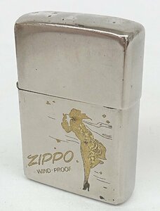 D192 レア ZIPPO ジッポー オイルライター WIND-PROOF 女性 BRADFORD,PA. 1984年 ブラックカラー ヴィンテージ ビンテージ レトロ 喫煙具