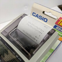 CASIO カシオ プリンター電卓 HR-8TE 美品 予備ロール付き_画像6