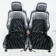 ホンダ プレリュード BB6 BB8 ( Type S ) シート 内装 運転席 助手席 セット レザー_画像1