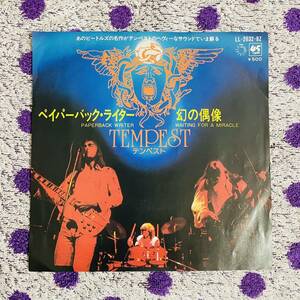 【貴重】【国内盤】【7inch】即決 中古【TEMPEST テンペスト PAPERBACK WRITER ペーパーバック・ライター 幻の偶像】7インチ EP■LL2632BZ