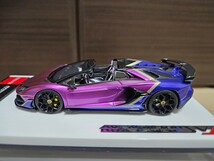 アイドロン 1/43 ランボルギーニ アヴェンタドール SVJ Roadster EIDOLON LAMBORGHINI Aventador MAKE UP Ad Personam Viola Fineo Hestia_画像4