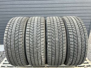 T733 中古タイヤ 225/65R17 BRIDGESTONE BLIZZAK DM-V3 ブリヂストン ブリザック バリ溝 冬タイヤ スタッドレス 2019年製 4本セット