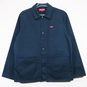 SUPREME シュプリーム 17AW SHOP JACKET ショップジャケット ネイビー noz YX