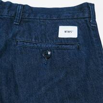 WTAPS ダブルタップス 23SS WRKT2002/TROUSERS/COTTON.DENIM 231BRDT-PTM11 トラウザーズ コットン デニム パンツ インディゴ noz_画像6