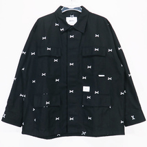 WTAPS ダブルタップス 22SS JUNGLE 01/LS/COTTON.OXFORD.TEXTILE ジャングル01 ロングスリーブ シャツ コットン クロスボーン noz_画像1