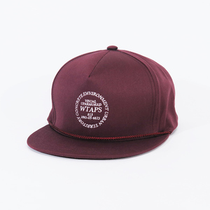 WTAPS ダブルタップス 23AW MILITIA/CAP/CTPL.TWILL.INGREDIENTS 232HCDT-HT12 ミリティア キャップ 帽子 バーガンディー noz