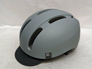 KABUTO カブト CANVAS-URBAN 自転車用ヘルメット サイズ：M/L カラー：グレー
