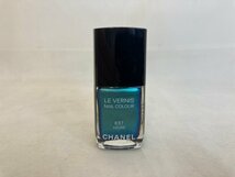 CHANEL シャネル ヴェルニ 657 AZURE ネイル 試し塗りのみ 残り９割ほど_画像1