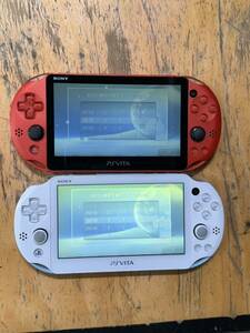 SONYソニーゲーム PS Vita 本体 PCH-2000 まとめ出品通電確認済み