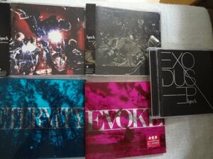 lynch.リンチ オリジナルシングルCD5枚セット「lLIGHTNING」「ETERNITY」「EVOKE」「EXODUS-EP」「BALLAD」