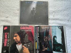 GARY MOOREゲイリームーア オリジナルアルバム&シングルCD3枚セット AFTER THE WAR/dark days in paradise/STILL GOT THE BLUES(FOR YOU)