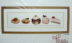 ★Thea Gouverneur クロスステッチキット / Cake Assortment