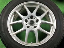 【F1392S】A-TECH Schneider ★バリ山★ 215/55R17 YOKOHAMA iceGUARD iG30 ★エスティマ/オデッセイ/ヴェゼル等★ 税込み 即決_画像4