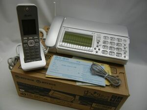 美品● NTT でんえもん 724PD 子機付電話機 ● 画面が 大きく 見やすい ● P-724PD ファックス FAX