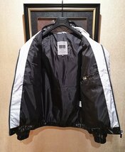 最高級13万※EU製プレミアムダウン★イタリア・ミラノ発*BOLINI*ブラックライン※designer・超防寒・ダウンジャケット ・48/L※艶黒_画像9