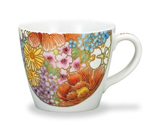 九谷焼！ 大志窯　☆雅華マグカップ☆ AP7-854 新品茶器 コーヒー 紅茶 ミルク ラテ エスプレッソ ギフト