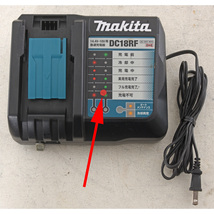 マキタ　18V　充電式インパクトドライバー　TD171D　中古品　オーセンティックレッド　電池2個付（1個は互換）_画像9