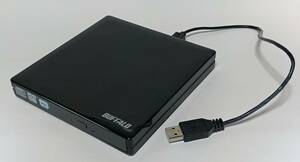 【中古動作品】外付け ポータブル DVD ドライブ DVSM-PN58U2V-BK