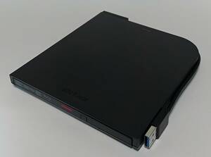 【中古動作品】外付け ポータブル Blu-ray ブルーレイ ドライブ BRXL-PTV6U3-BKN