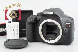 【中古】Canon キヤノン EOS Kiss X4 デジタル一眼レフカメラ シャッター回数僅少