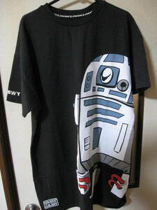 【 スターウォーズ STAR WARS タグ付き 】未使用品 ディズニーストア 半袖 Tシャツ LL 大きいサイズ Disney STORE R2-D2 R2D2 日本限定