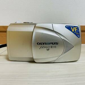 OLYMPUS オリンパス μ-II mju-2 ミュー2 115 VF コンパクトフィルムカメラ 現状品 動作未確認