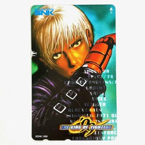 キングオブファイターズ【テレカ未使用50度数】キングオブファイターズ ’99 SNK 折れ・キズあり 額面割れスタート！コレクター放出品 8080