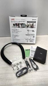 送料無料S80854 JVC SP-A7WT-B ウェアラブルワイヤレススピーカー ケンウッド ネックスピーカー 本体良品