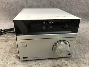 ★ジャンク中古★ N-4068 SONY ソニー CDミニコンポ COMPACT DISC RECEIVER システムコンポ HCD-SBT40 CD/BLUETOOTH/USB ブルートゥース