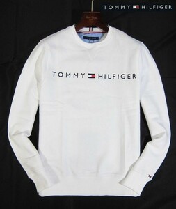 L土12008新品▼ トミーヒルフィガー スウェットプルオーバー 【 M 】 長袖プルオーバー クルーネック トレーナー TOMMY HILFIGER ロゴ刺繍