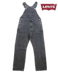 L日12036新品▼ 【 人気商品!! 】 リーバイス オーバーオール 【 L 】 ワークウエア Levi's グレー系 デニム