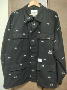 中古【サイズ03】WTAPS 22SS JUNGLE 01 LS クロスボーンジャケット 221WVDT-SHM02 送料無料 ダブルタップス