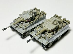 1/144 TAKARA タカラ WTM ワールドタンク ミュージアム 第5弾 シークレット ドイツ ティーガーⅠ 重戦車 ミハエル・ヴィットマン搭乗車 ×2