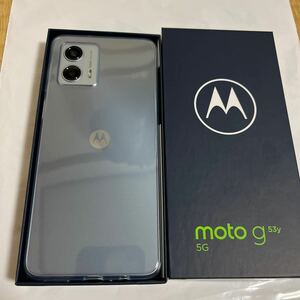 moto g53y 5G 6.5インチ メモリー4GB ストレージ128GB アークティックシルバー ワイモバイル