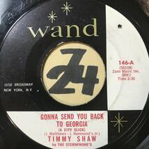 試聴 TIMMY SHAW AND THE STERNPHONE’S GONNA SEND YOU BACK TO GEORGIA (A CITY SLICK) / I’M A LONELY GUY 両面EX+_画像1