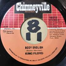 試聴 サザン・ソウル 45 KING FLOYD BODY ENGLISH / I REALLY LOVE YOU 両面NM_画像1