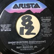 試聴 84年全米1位全英2位ヒット RAY PARKER JR. GHOSTBUSTERS / INST 両面EX+ Common's Take It EZネタ_画像2