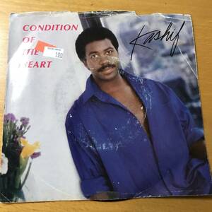 試聴 特集ジャマイカンソウル /スロウジャム 45 KASHIF CONDITION OF THE HEART / HELP YOUESELF TO MY LOVE 両面EX+ 