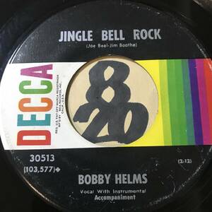 試聴 BOBBY HELMS JINGLE BELL ROCK / CAPTAIN SANTA CLAUS 両面EX 