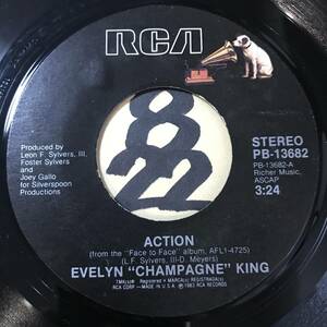 試聴 EVELYN CHAMPAGNE KING ACTION EX+ / LET’S GET CRAZY EX 