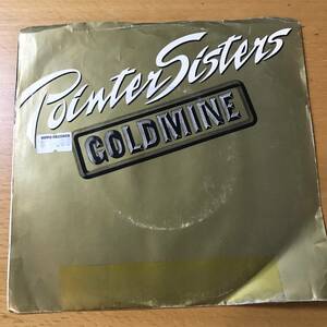 試聴 新品 POINTER SISTERS GOLDMINE / SEXUAL POWER 