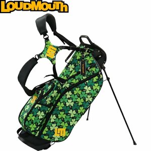 1円★LOUDMOUTH ラウドマウス LM-CB0010 スタンド キャディバッグ 8.5型 Sham Totally Rocks（085）シャムトータリーロックス★