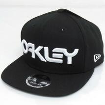 1円★OAKLEY オークリー　911784　MARK II NOVELTY SNAP BACK キャップ 02E（Blackout）★送料無料★_画像1