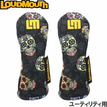 1円★ラウドマウス LM-HC0014 UT用ヘッドカバー×2個 Sugar Skulls（058）シュガースカルズ★送料無料★_画像1