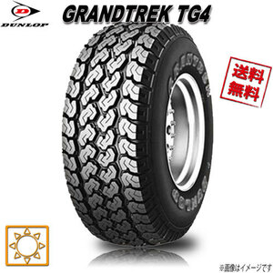 145R13 6PR 4本セット ダンロップ GRANDTREK TG4 グラントレック