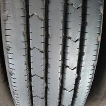 ★極良品★ブリヂストン 22年製 トラック用タイヤ 6本セット 185/85R16 BRIDGESTONE V-STEEL RIB R202［393］_画像7