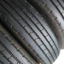 ★極良品★ブリヂストン 22年製 トラック用タイヤ 6本セット 185/85R16 BRIDGESTONE V-STEEL RIB R202［393］_画像2